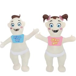 Inflatable Baby Costumes (gender Reveal) 