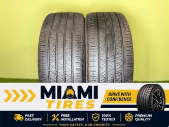 (2)255/45/20 Continental CrossContact LX Sport