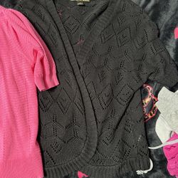 flannel and cardigans