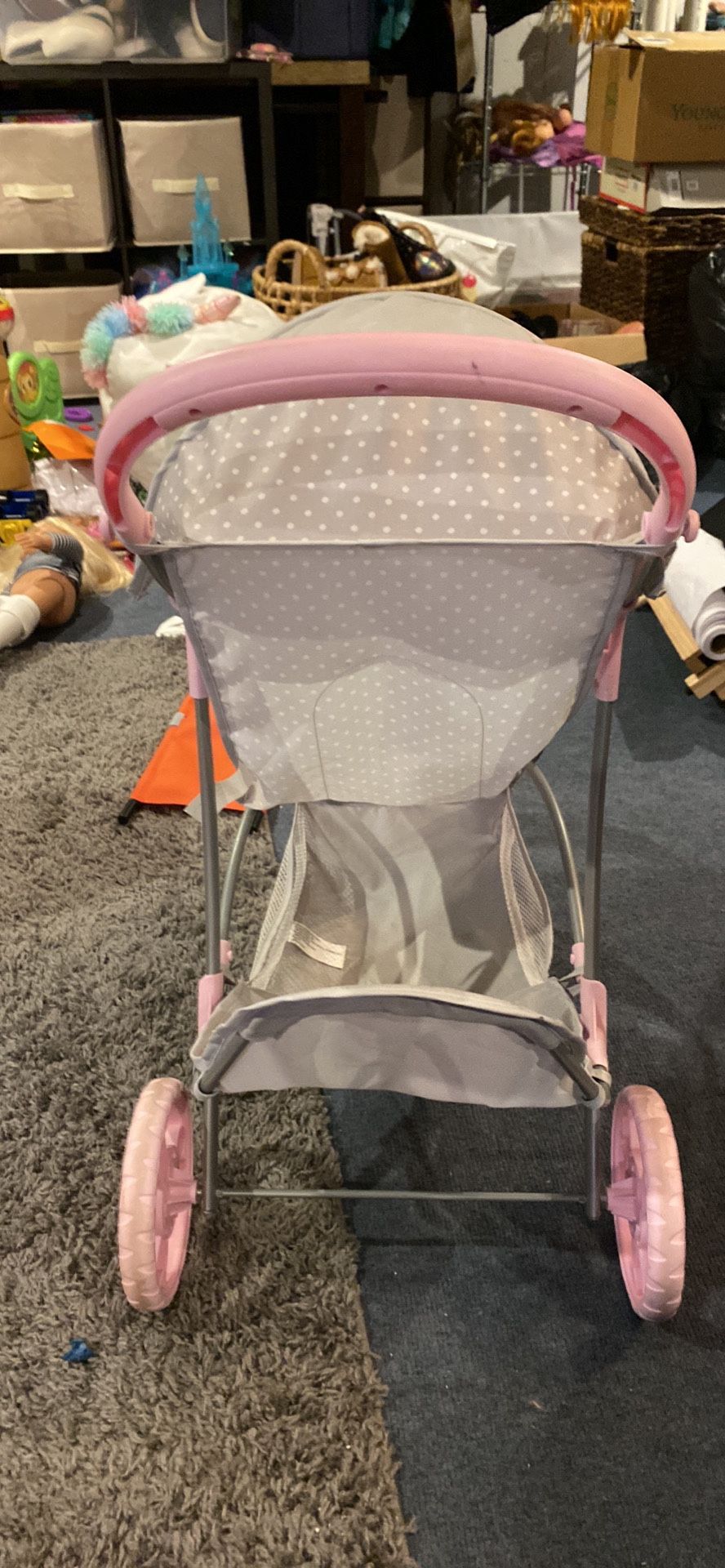 Double Baby Doll Jogger Stroller