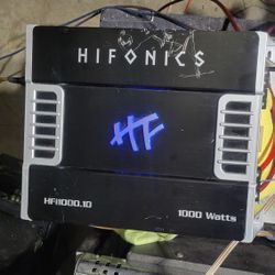 1000 Watts Hifonics Amplifier 