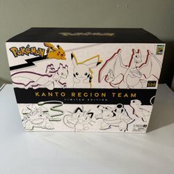SDCC 2024 Jazware Pokémon Kanto Region Team Limited Edition