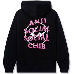 Anti Social Social Club x Fragment Precious Petals Hoodie Black/Pink