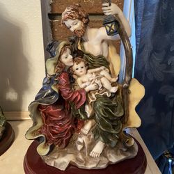 Statue Of The Holy Family. NO HOLD 