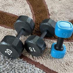 Set of Dumbbells