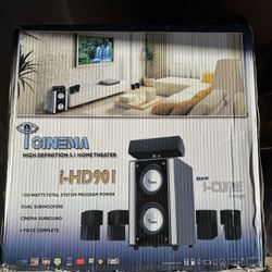 ICinema 5.1 High Definition Home Theater Surround Sound System 