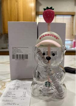 Starbucks Strawberry Bearista Cup