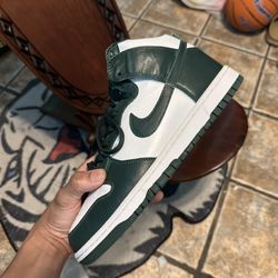 Spartan Green Dunk High Size 11