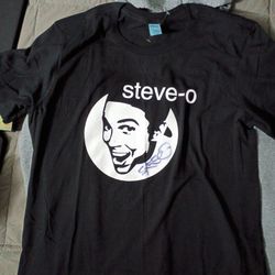 Steve-o autographed t-shirt