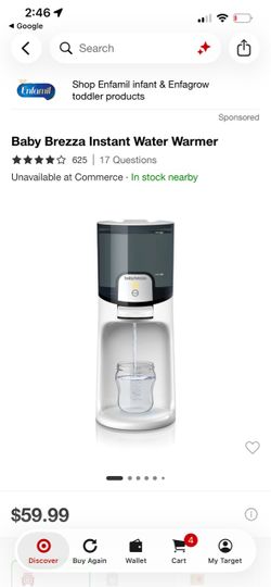 Brezza water warmer