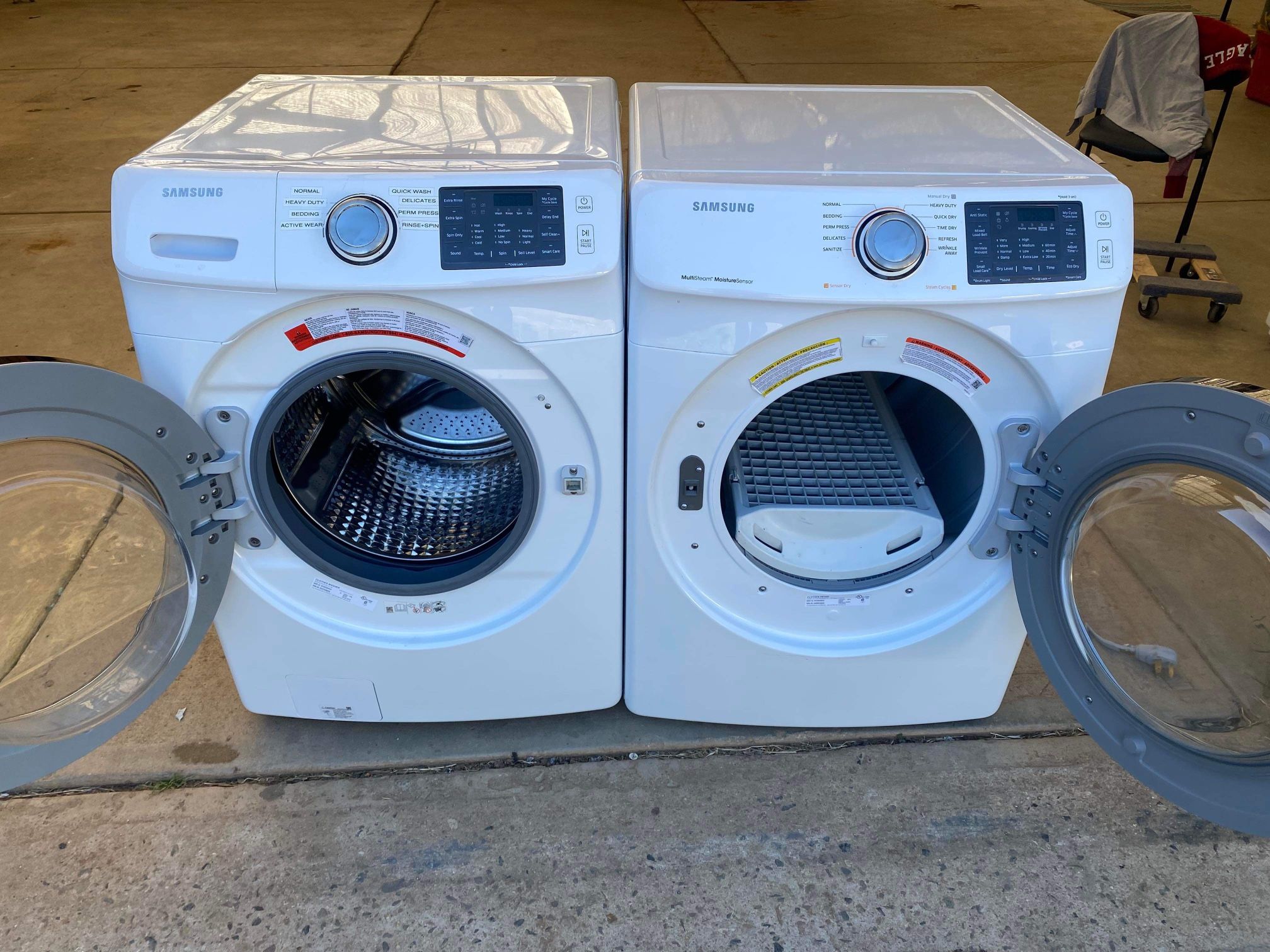 Washer And Gas Dryer Samsung