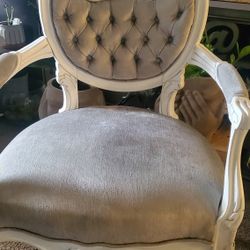 Nice Chair With Stool