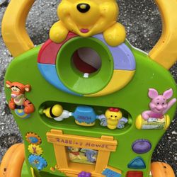 Winnie The Poo Walker Trolley. Interactive