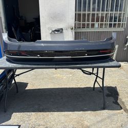 2022 2023 Lucid Air Pure/Touring/Grand Touring Rear Bumper Cover W Harness OEM