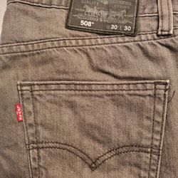 Levi's 508 30x30 Gray Pants
