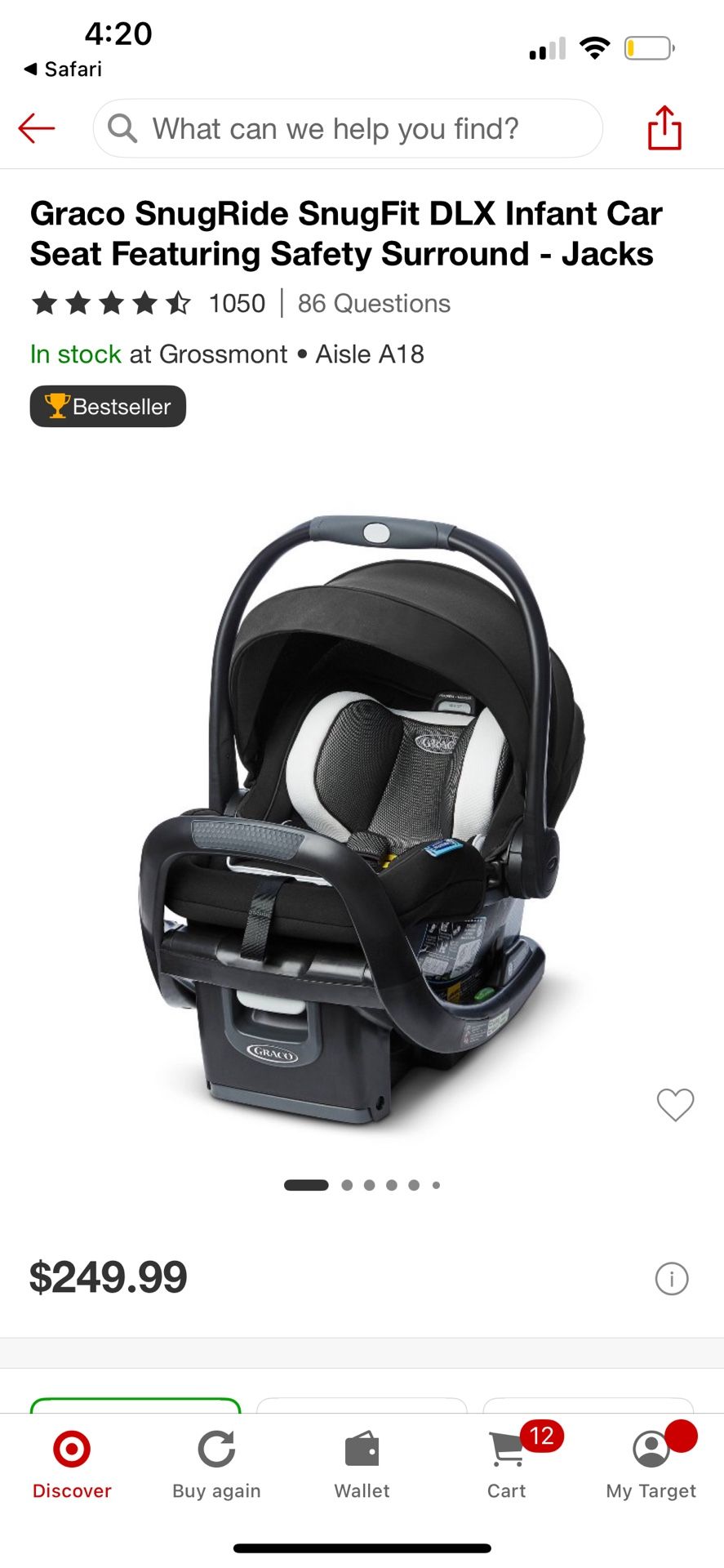 Graco 3 In 1 Car Seat With Base