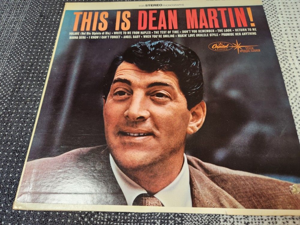 DEAN MARTIN - Vintage Vinyl - This is Dean Martin - Record - 1958