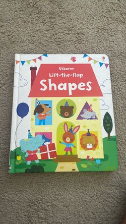 Usborne lift-the-flap shapes