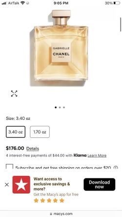 Chanel Gabrielle 3.4oz 