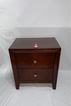 Madison 2-Drawer Espresso Nightstand