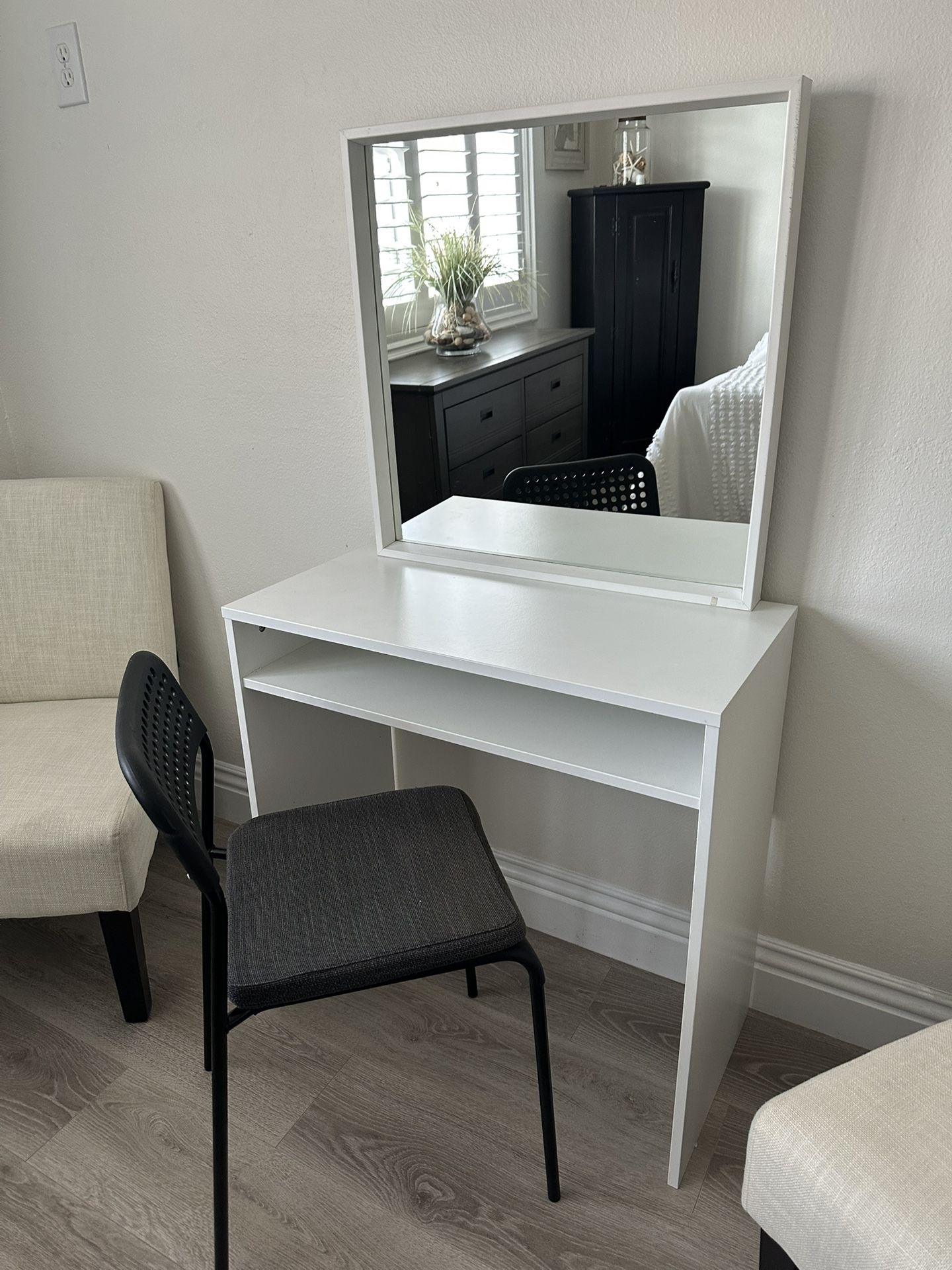 IKEA Desk Mirror Chair