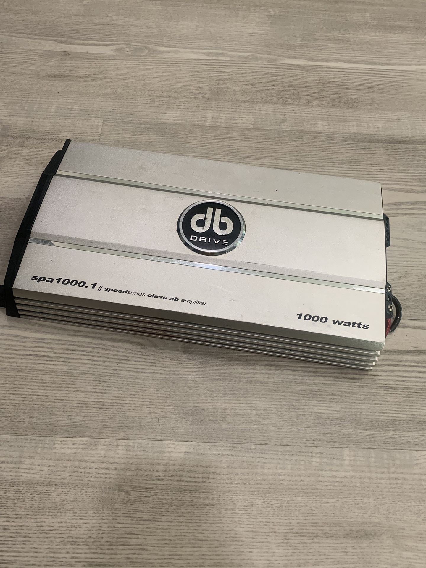 DB Drive Spa 1000.1 Speed Series Class Ab Amplifier