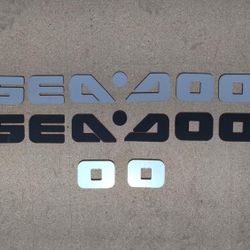 Sea Doo Rear Deck Letters