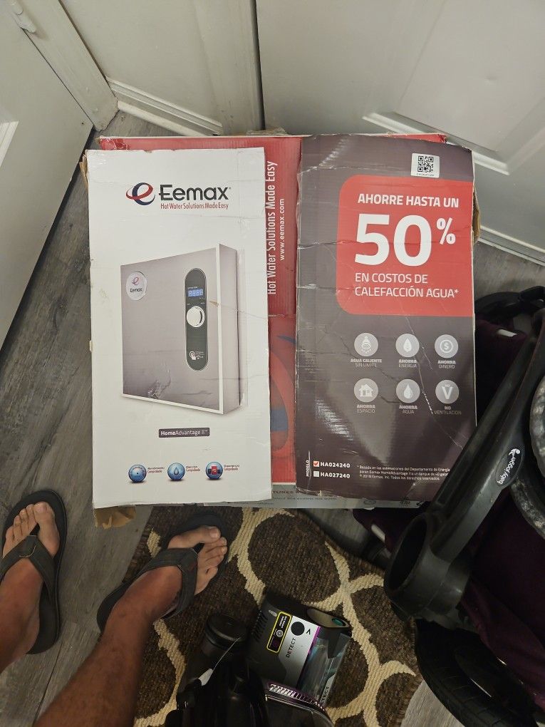 electric tankless water heater