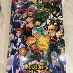 My Hero Academia Plastic Posters 