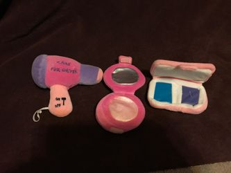 BUILD A BEAR FURBULOUS BEAUTY KIT WITH PLUSH MAKE UP HAIR DRYER