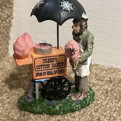 Lemax Spooky Town Halloween Figurine Creepy Cotton Candy 12936  no box
