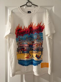 Fuego x PlayaMob Graphic T-Shirt White