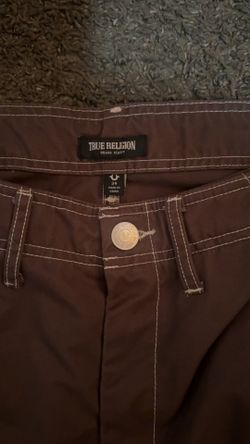 True Religion VTG Distressed Military Army Soldier Cargo Pants Chocolate Brown