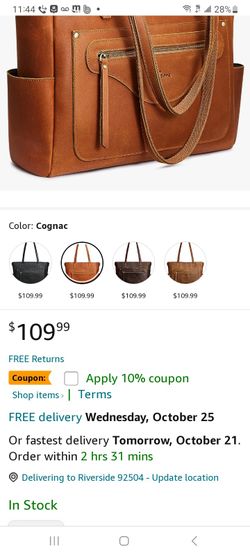 NEW SZONE Genuine Leather Tote