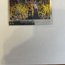 Tim Duncan Topps Chrome 07/08