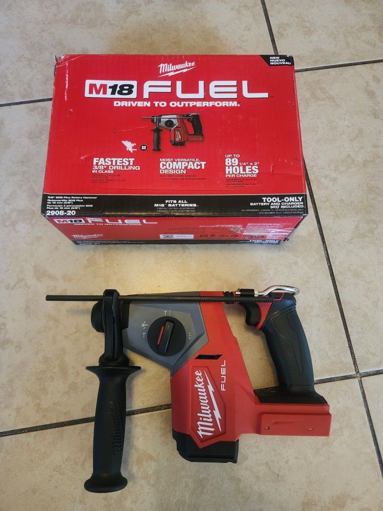 Milwaukee
M18 FUEL 18V Lithium-Ion Brushless Cordless 5/8 in. SDS-Plus Rotary Hammer (Tool-Only)