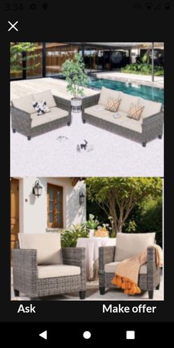 New Seven Person Patio Furniture Set 🆕🛺🚚🆕