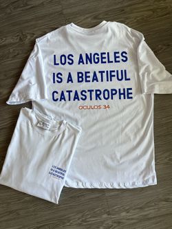 Oversize Graphic White Heavy Fabric Tshirt