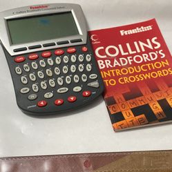 Franklin Crossword Puzzle Solver And Helpful hint Book