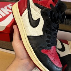 Jordan 1 Bred Toe