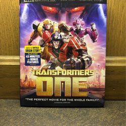 Transformers ONE on Blu-ray