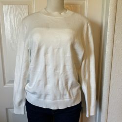 Small Knit white sweater 