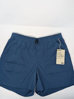 NWT Women's Blue REI CO-OP Trailmade Shorts Size Medium