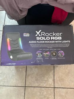 X Rocker Solo RGB Audio Floor Gaming Chair