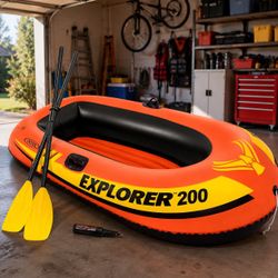6 Intex Inflatable Boat 2 -person