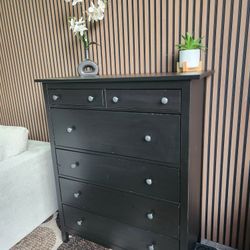 6 Drawer Tall Espresso Ikea Hemnes Dresser