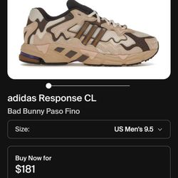 Bad Bunny Response Cl Adidas Men Shoes