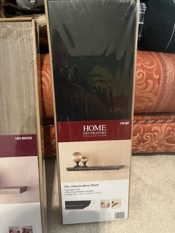 Decorative wall shelf