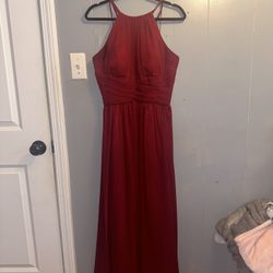 Burgundy Dress Size M