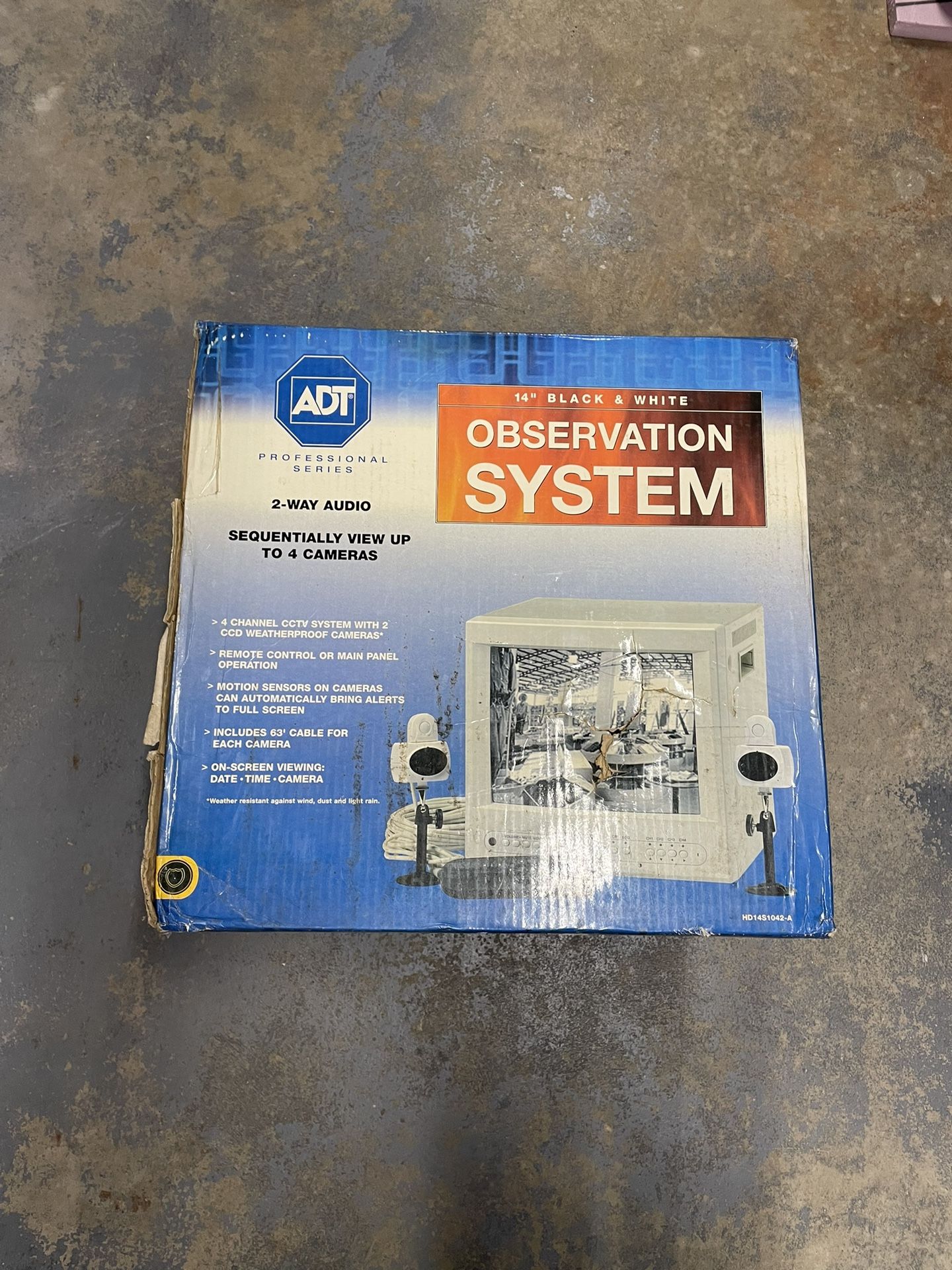 Vintage ADT Observation System
